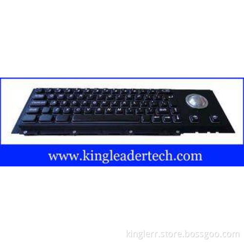 Electroplated black cherry keyswitch industrial metal keybo